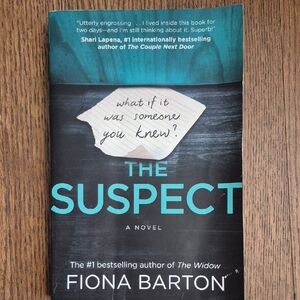 BOOKS BOGO FREE! The Suspect by Fiona Barton Paperback